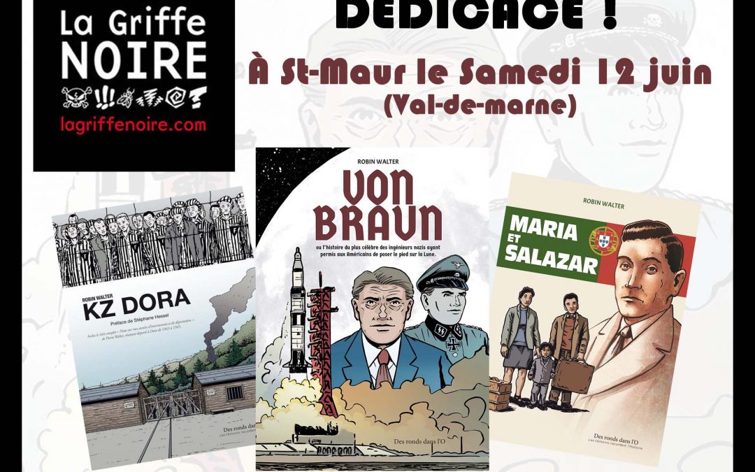 Dédicace à la Librairie La Griffe Noire (94)
